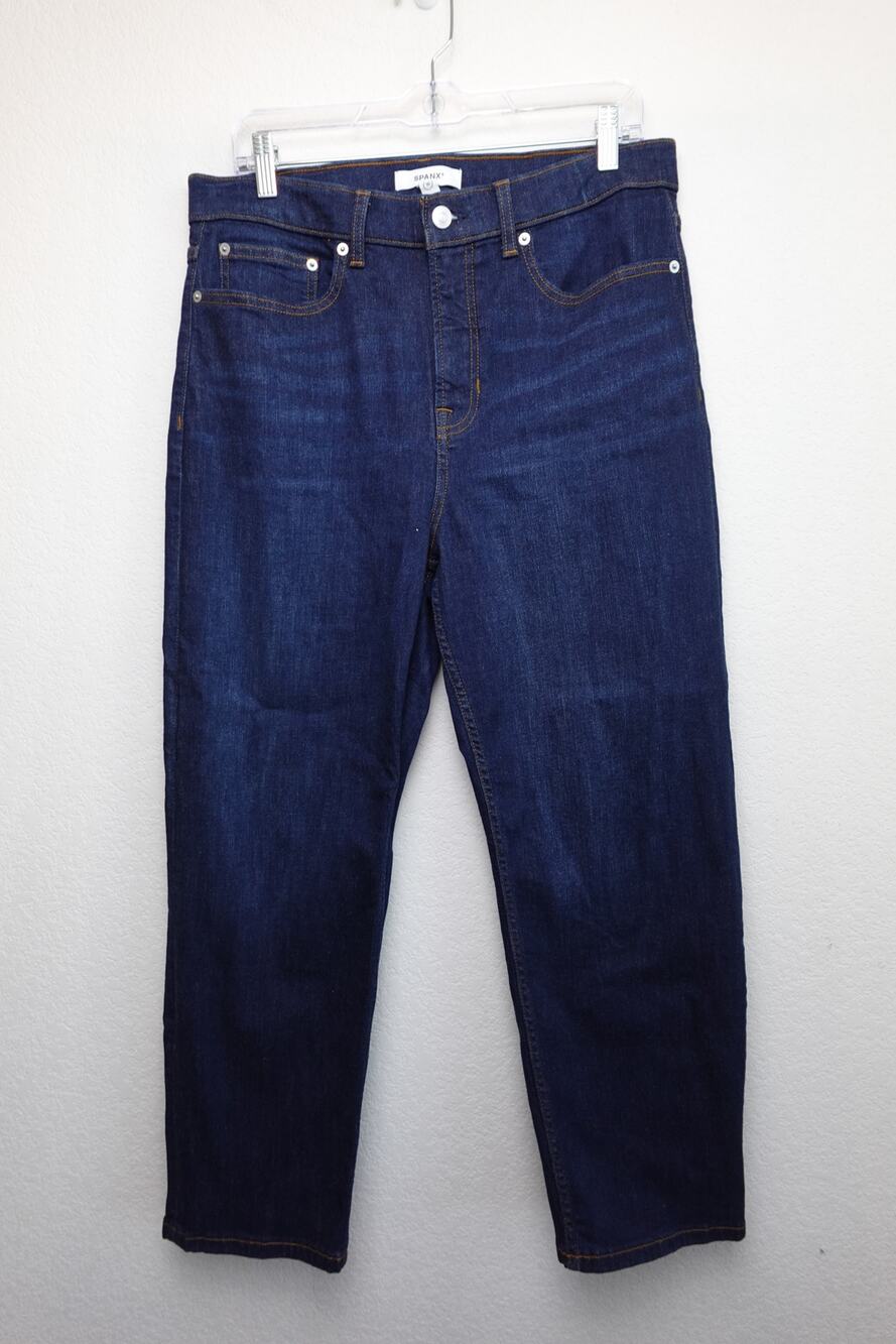 Chic SPANX Women's Blue Denim Jeans Size 16